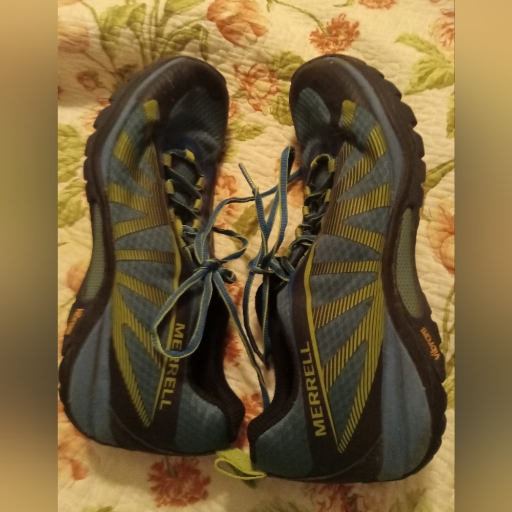 Merrill Siren Edge Womens Shoes Sneakers Seaport Blue SZ 10